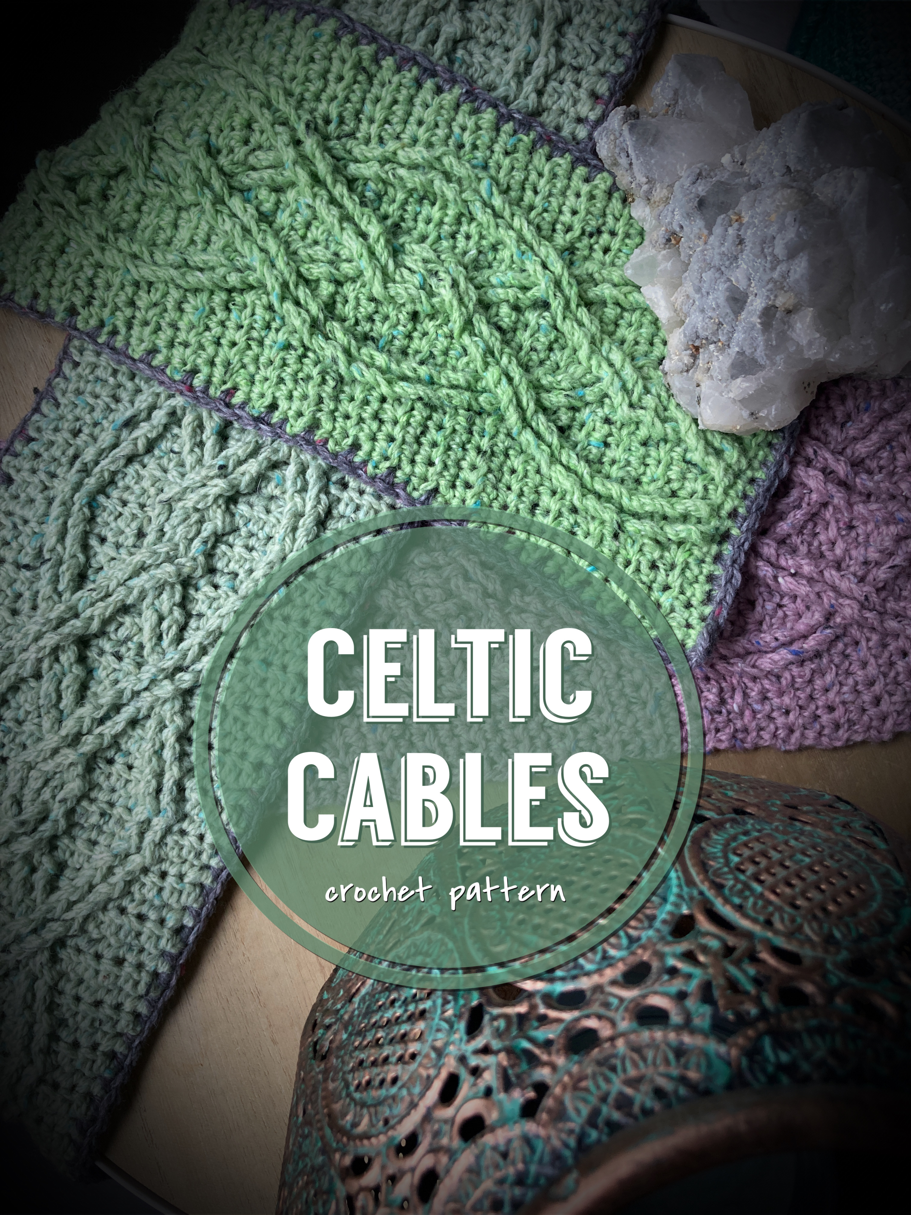 Celtic Cables pattern is out now (free pattern)…